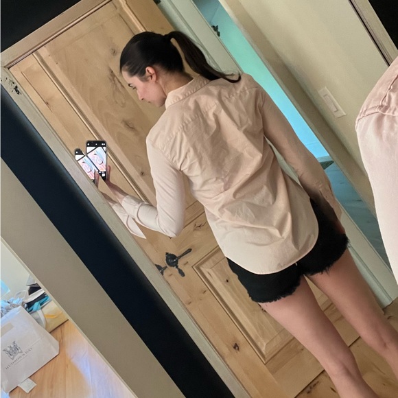 Babaton Pink Button Down Shirt - Picture 7 of 13